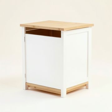 Ash Branch Freestanding Laundry Folding Counter - White (synthetic illustration; no displayed measurements)