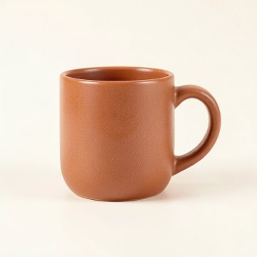 Meadow Bluff Ceramic Mug - Terracotta (synthetic illustration; no displayed measurements)