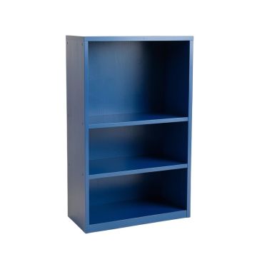 Linden Bridge Freestanding Bookcase - Blue