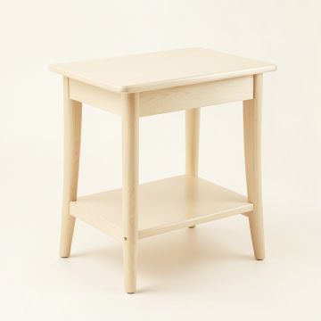 Juniper Brook Side Table - Ivory (synthetic illustration; no displayed measurements)