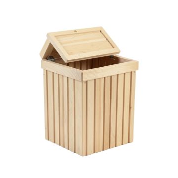 Olive Bend Closed Garden Compost Bin - Beige