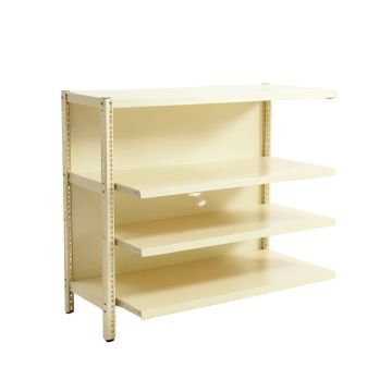 Hazel Field Desktop Shelving Unit - Ivory