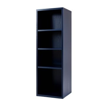 Slate Arc Narrow Cubby Tower - Navy