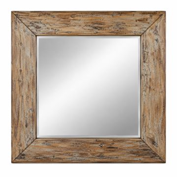 Rashard Beveled Distressed Accent Mirror