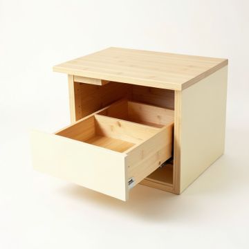 Rowan Crossing Under-Desk Drawer Unit - Cream (synthetic illustration; no displayed measurements)