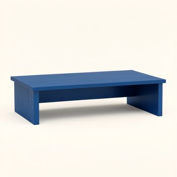 Birch Fold Desktop Monitor Riser - Blue (synthetic illustration; no displayed measurements)