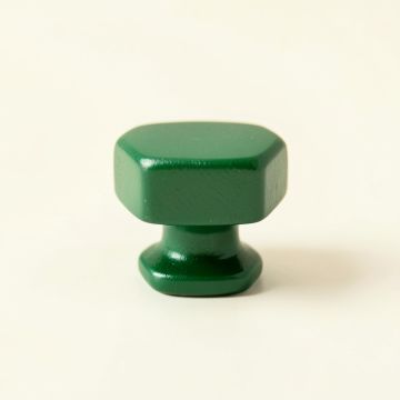 Spruce Brook Cabinet Knob Without Packaging - Green (synthetic illustration; no displayed measurements)