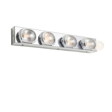 4-Light Chrome Vanity Light
