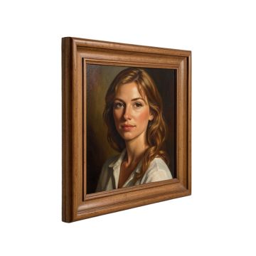 Michelle By Crixtover Edwin - Painting Print