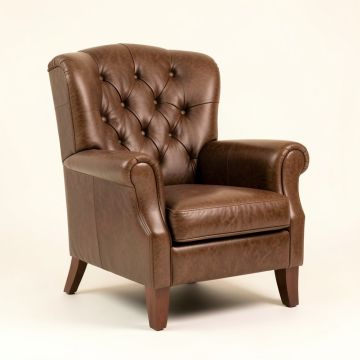 33 '' Wide Tufted Wingback Chair (synthetic illustration; no displayed measurements)
