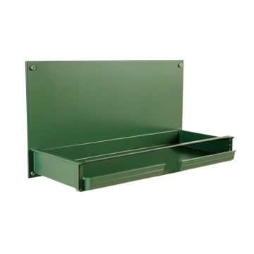 Slate Arc Empty Wall-Mounted Tool Organizer Panel - Green