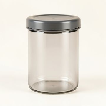 Cliff Bend Storage Canister With Lid - Gray (synthetic illustration; no displayed measurements)