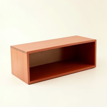 Slate Dale Shoe Storage Bench - Terracotta (synthetic illustration; no displayed measurements)