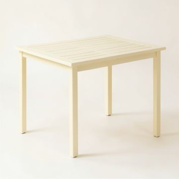 Alder Canyon Patio Table - Cream (synthetic illustration; no displayed measurements)