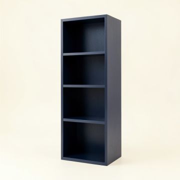 Slate Crest Narrow Cubby Tower - Navy (synthetic illustration; no displayed measurements)