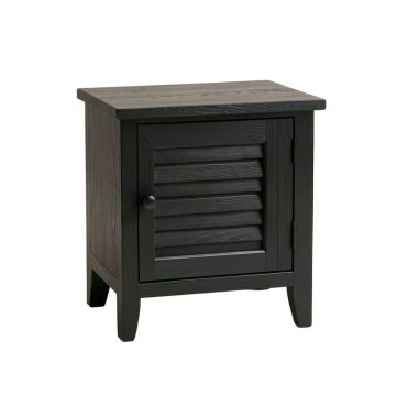 Dawn Bend Nightstand - Black