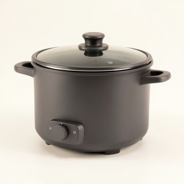 Hamilton Beach 6-Quart Progamable Slow Cooker (synthetic illustration; no displayed measurements)