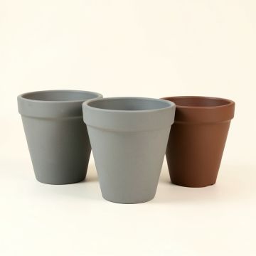 Behling Tapered 3-Piece Fiber Clay Pot Planter Set (synthetic illustration; no displayed measurements)