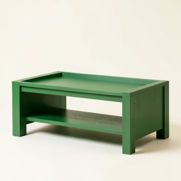 Ridge Crossing Coffee Table - Green (synthetic illustration; no displayed measurements)