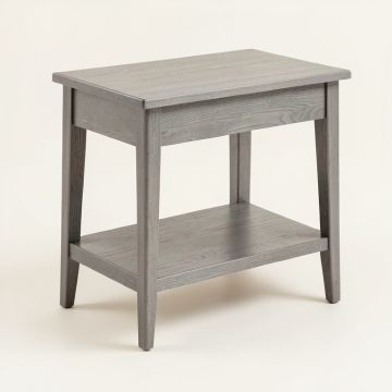 Clay Bridge Side Table - Gray (synthetic illustration; no displayed measurements)