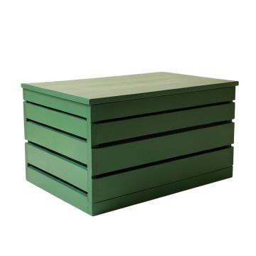 Bay Crest Closed Outdoor Storage Box - Green