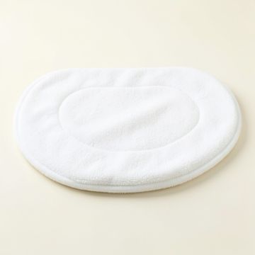 Sage Branch Bath Mat - White (synthetic illustration; no displayed measurements)