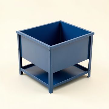 Brook Bend Empty Raised Planter - Blue (synthetic illustration; no displayed measurements)