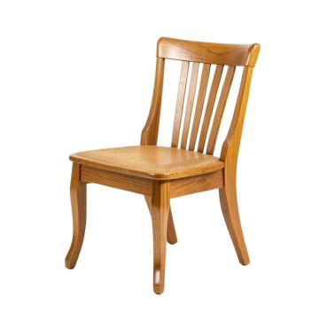 Alannah Queen Anne Back Side Chair In Oak