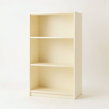 Briar Bend Freestanding Bookcase - Cream (synthetic illustration; no displayed measurements)