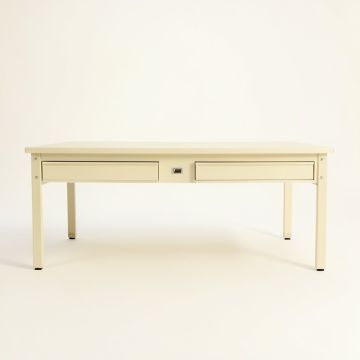 Cliff Dale Empty Workshop Workbench - Ivory (synthetic illustration; no displayed measurements)
