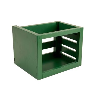 Lake Branch Empty Furniture-Style Pet Crate - Green