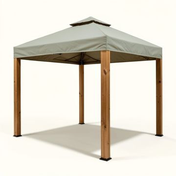 Denali Backyard Studio 9.5 Ft. W X 9.5 Ft. D Solid Wood Patio Gazebo (synthetic illustration; no displayed measurements)
