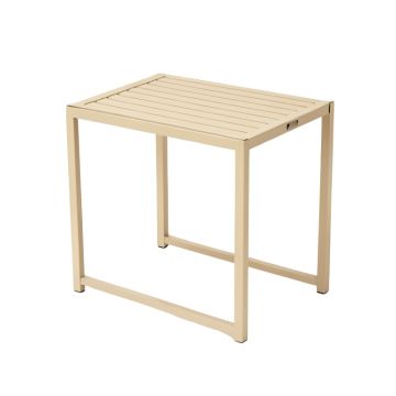 Linden Crest Compact Balcony Table - Beige
