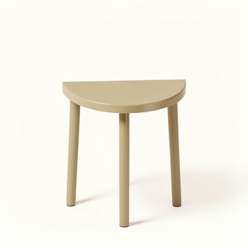 Pine Crest Compact Balcony Table - Beige (synthetic illustration; no displayed measurements)