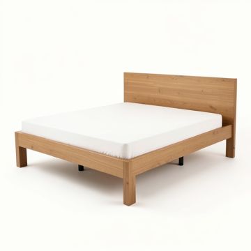 Hertog Two Tone Mango Wood Platform Bed (synthetic illustration; no displayed measurements)