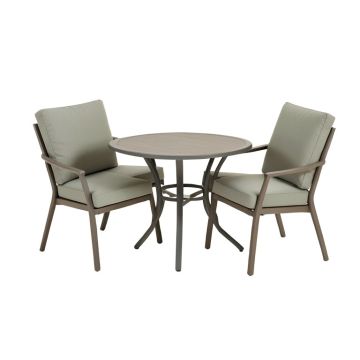 Tammi Patio 3 Piece Bistro Set With Cushions
