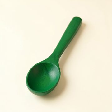 Linden Bend Cooking Spoon - Green (synthetic illustration; no displayed measurements)