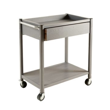 Vale Arc Empty Rolling Workshop Cart - Gray