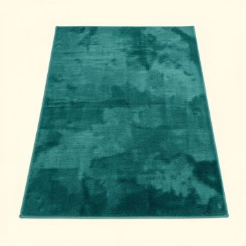 Nini Abstract Teal Indoor / Outdoor Area Rug (synthetic illustration; no displayed measurements)