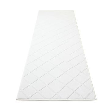 Birch Bend Narrow Runner Rug - White