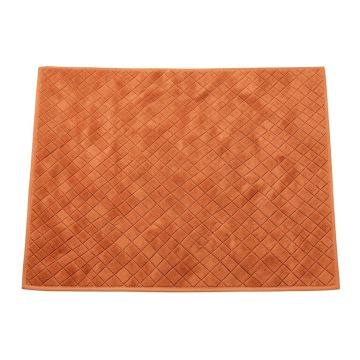 Reed Bluff Bath Mat - Terracotta (synthetic illustration; no displayed measurements)