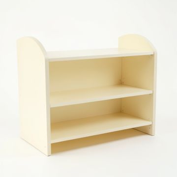 Oak Dell Desktop Shelving Unit - Cream (synthetic illustration; no displayed measurements)