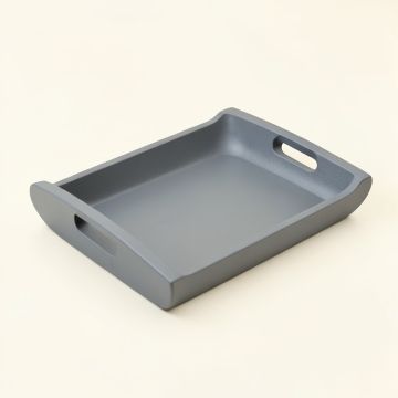 Shore Bluff Serving Tray - Gray (synthetic illustration; no displayed measurements)