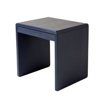 Flint Branch Side Table - Navy