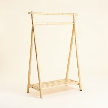 Hill Bend Empty Garment Rack - Ivory (synthetic illustration; no displayed measurements)