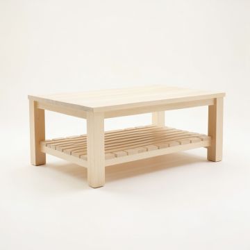 Glen Crossing Coffee Table - Ivory (synthetic illustration; no displayed measurements)
