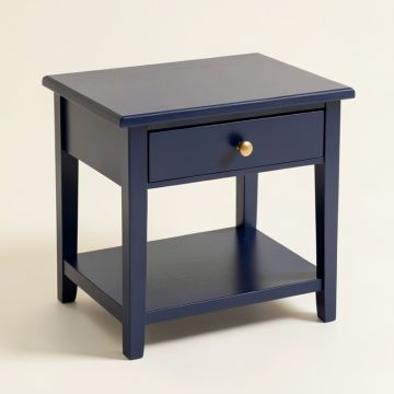 Willow Bridge Nightstand - Navy (synthetic illustration; no displayed measurements)