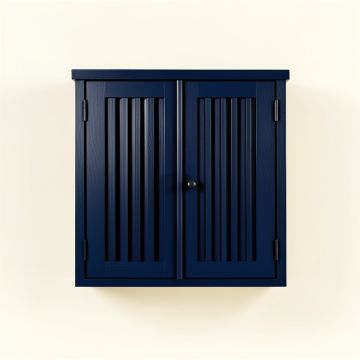 Maple Canyon Wall-Mounted Entry Cabinet - Navy (synthetic illustration; no displayed measurements)