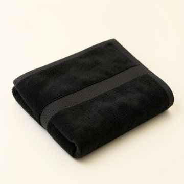 Willow Dale Bath Towel - Black (synthetic illustration; no displayed measurements)