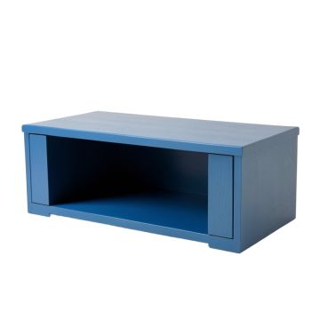 Glen Dell Shoe Storage Bench - Blue